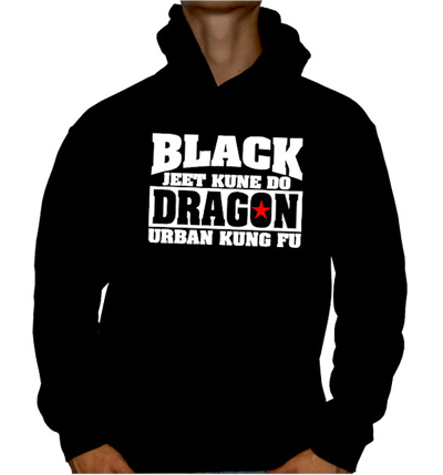 jeet kune do hooded top